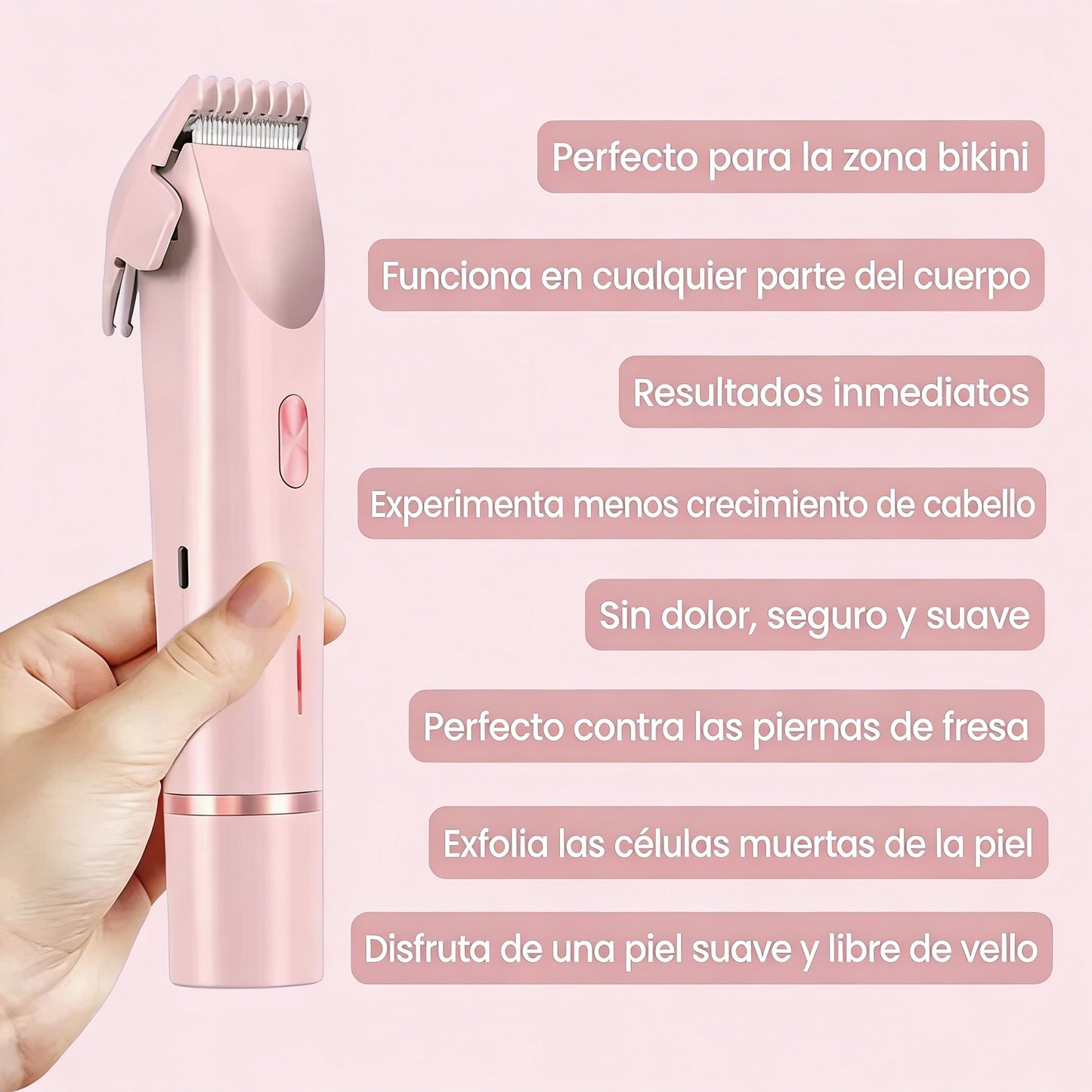 Glyssé™ - 2 en 1 Depiladora para mujer
